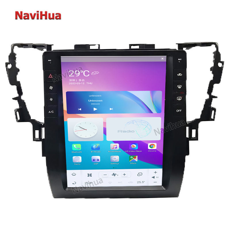 Tesla Style Vertical Large Screen GPS Navigation For Toyota Alphard 30 2015-2019