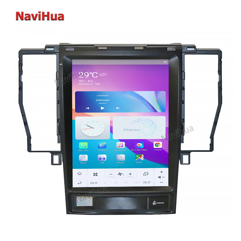 Vertical Screen Car Stereo Audio Navigation GPS Car DVD Player for Toyota Crown 