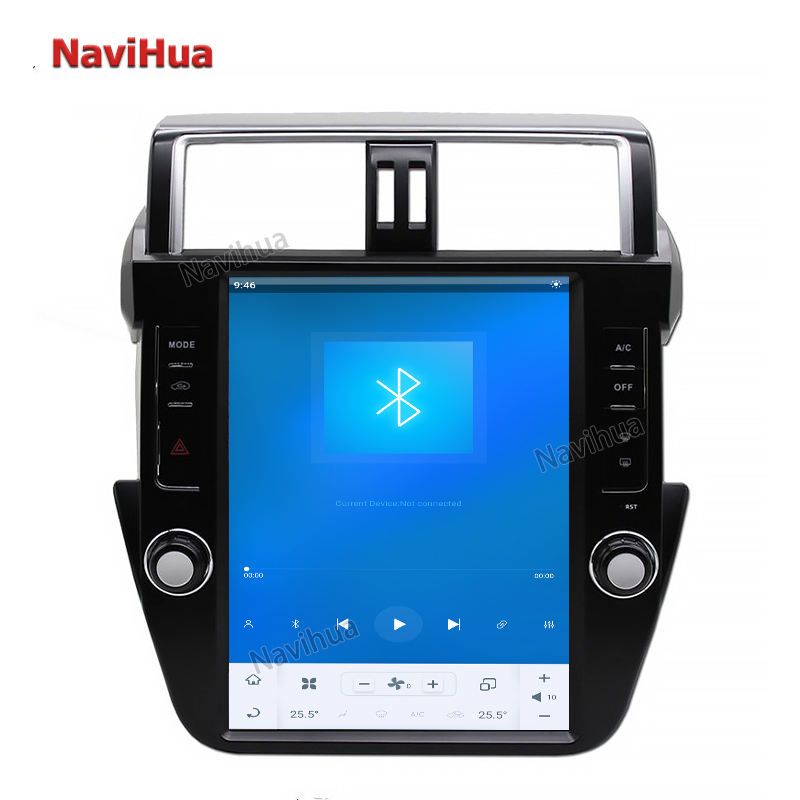 Vertical 12.1 Inch Screen Car Multimedia Player Android 11 for Toyota Prado12-16