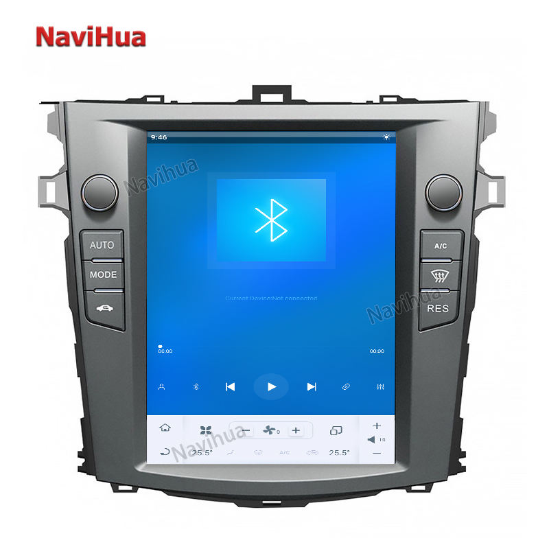 Tesla Style 10.4 Inch Vertical Screen Toyota for Corolla 2006-2013 DVD Player 