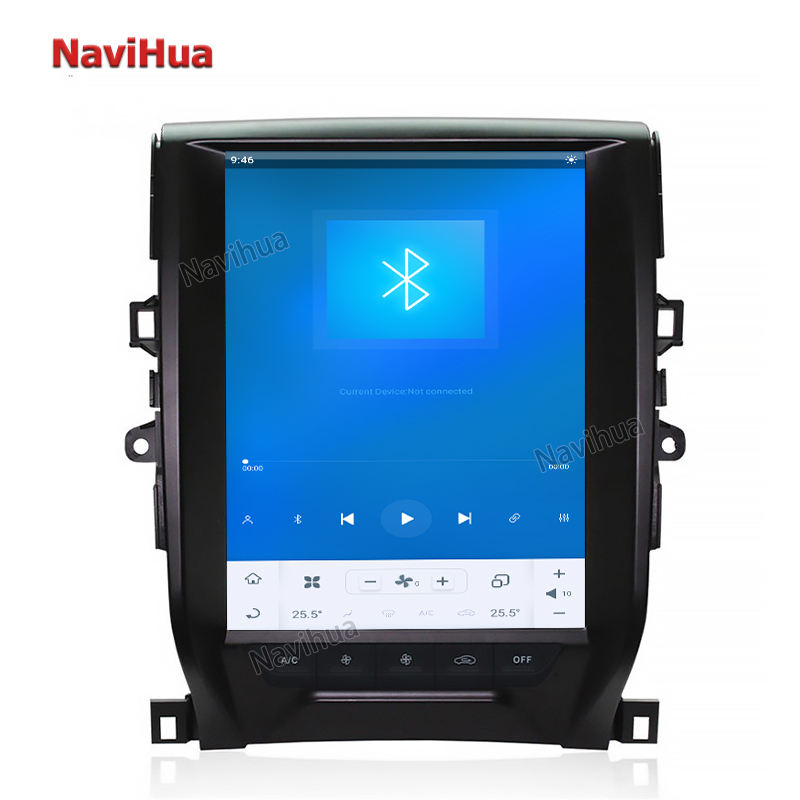 Tesla Style Vertical Touch Screen Car Multimedia Dvd Player for Toyota Mark x 