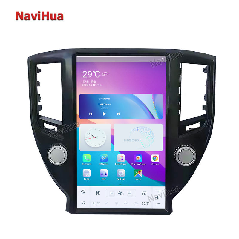 Vertical Screen For Toyota Crown 2014 Tesla Style Navigation GPS Radio Head Unit