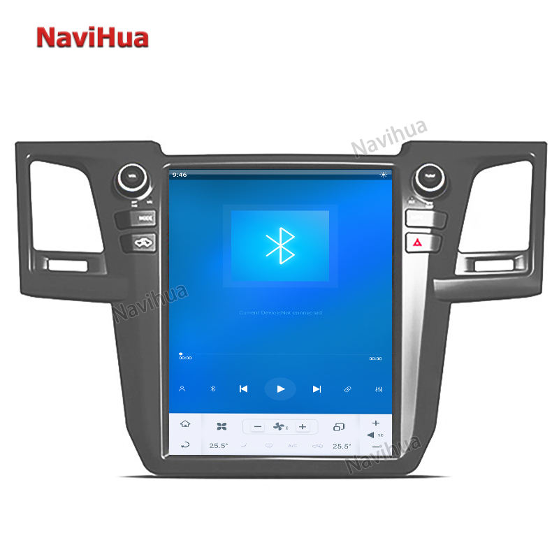 Vertical Screen Tesla Style Car Dvd Player Navigation Gps for Toyota FortunerOld