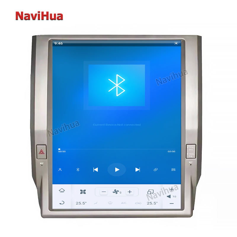 Vertical Screen Tesla Style Touch Screen Car Dvd Player Navigation GPS for Toyot