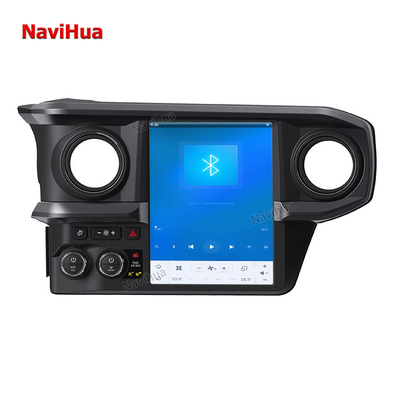 Tesla Style Vertical Screen Android Car Radio For Toyota Tacoma 16 17+GPS Stereo