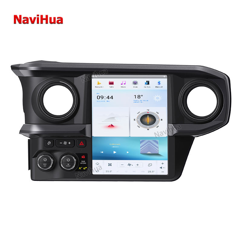 Tesla Style Vertical Screen Android Car Radio For Toyota Tacoma 16 17+GPS Stereo