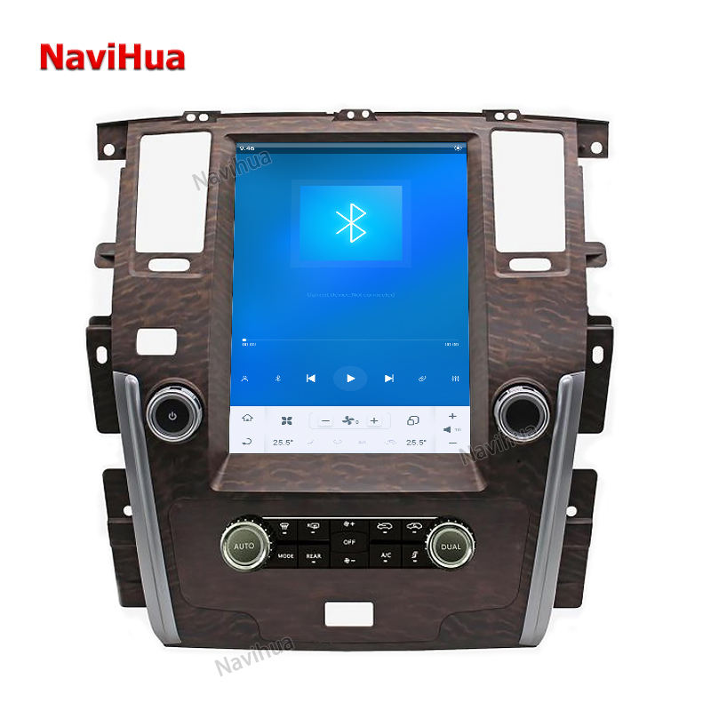 Vertical Screen Car Dvd Player Stereo Gps Navigation System for Nissan PatrolY62