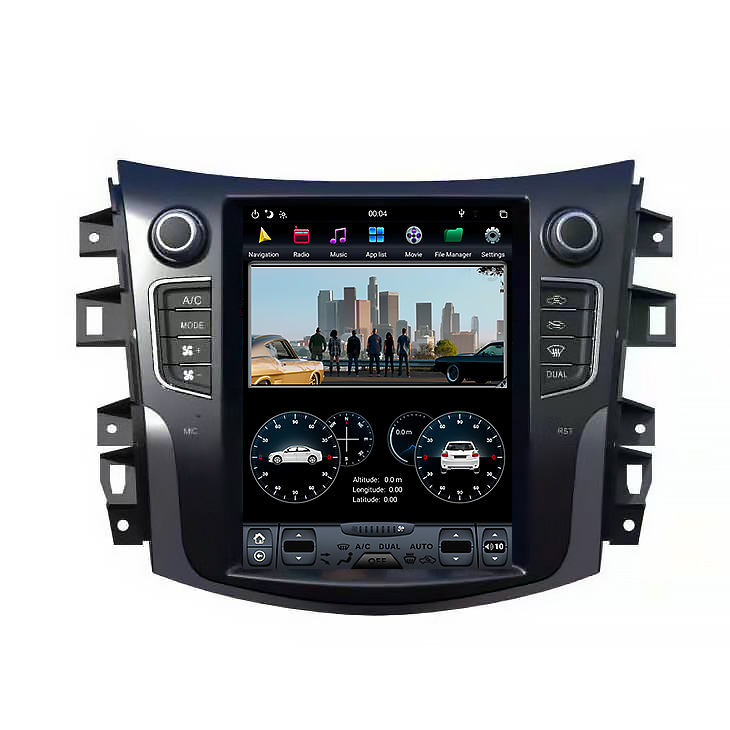 Tesla Style Android Vertical Screen Car Stereo DVD Player for Nissan Navara 2017