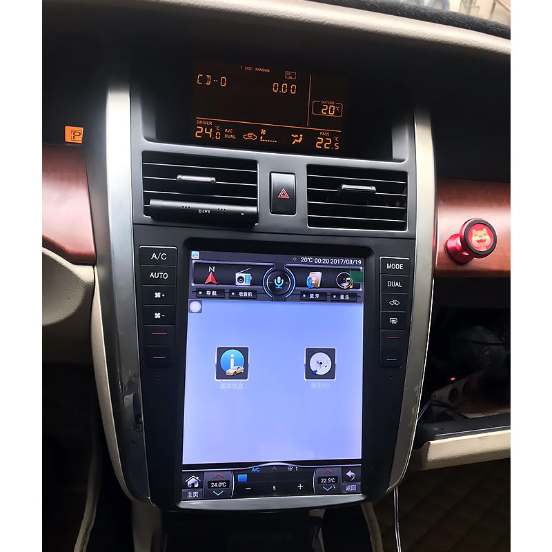 Tesla style Android Car Player for Nissan for teana J31 For Nissan maxima 2003