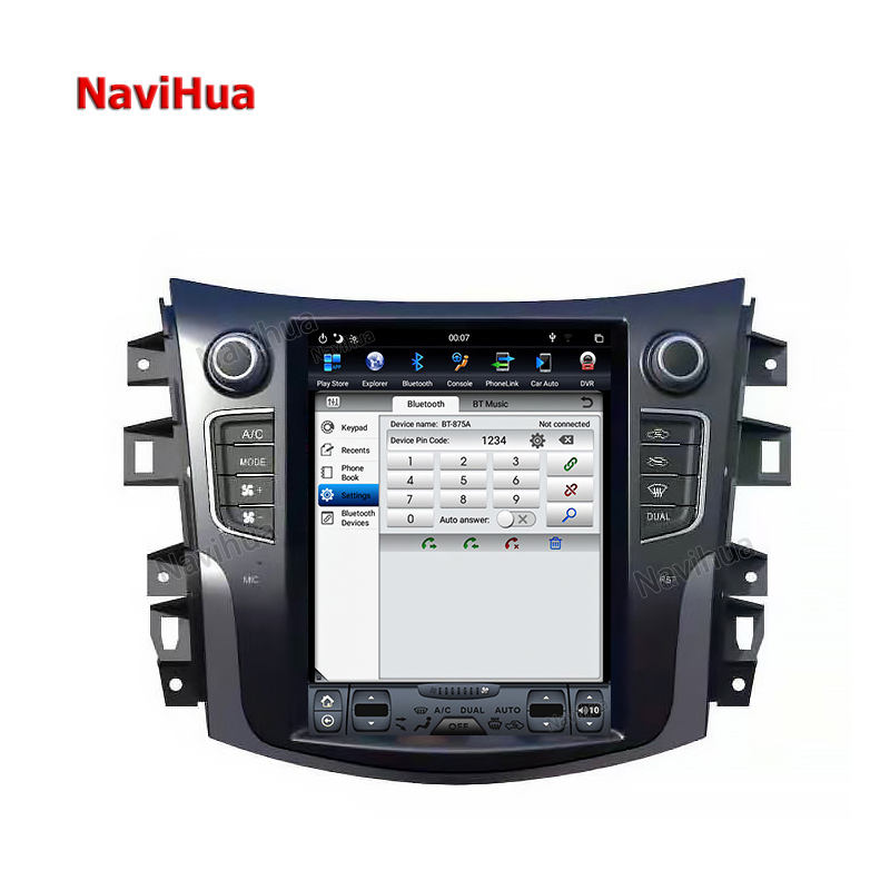 Tesla Style Vertical Screen Auto Radio Navigation for Nissan Navara NP300 Terra 