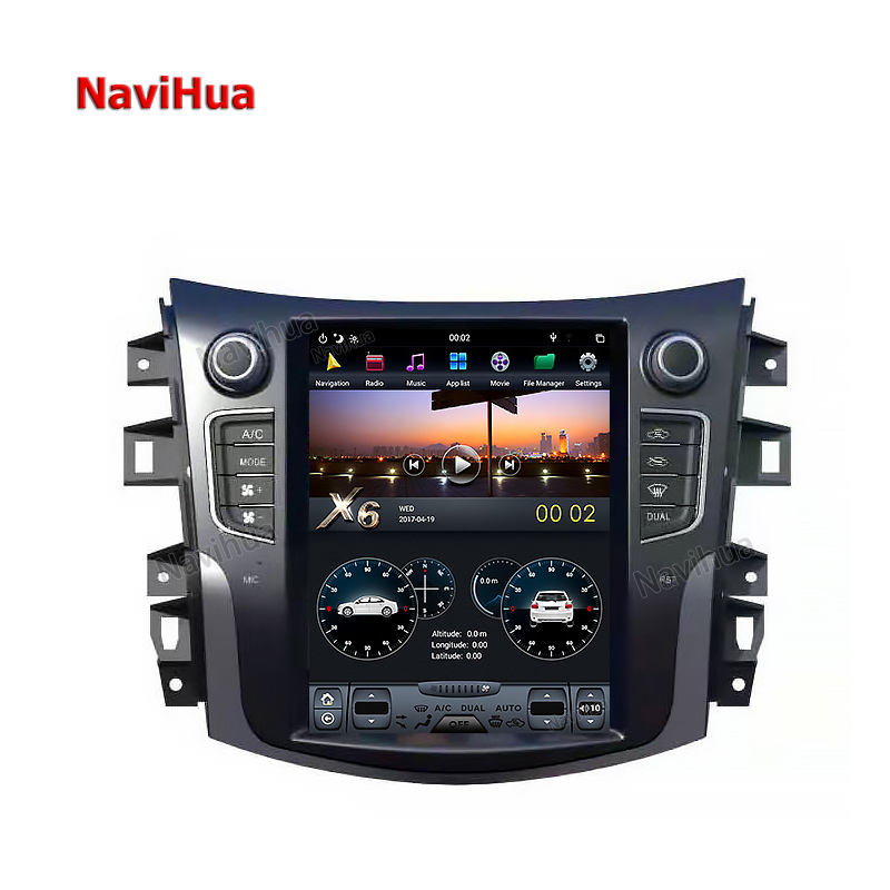 Tesla Style Vertical Screen Auto Radio Navigation for Nissan Navara NP300 Terra 