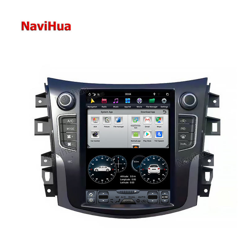 Tesla Style Vertical Screen Auto Radio Navigation for Nissan Navara NP300 Terra 