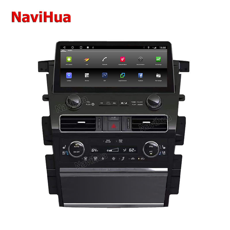 Android With Full Touch Car Radio For Nissan Patrol Infiniti Qx80 2015 2022 