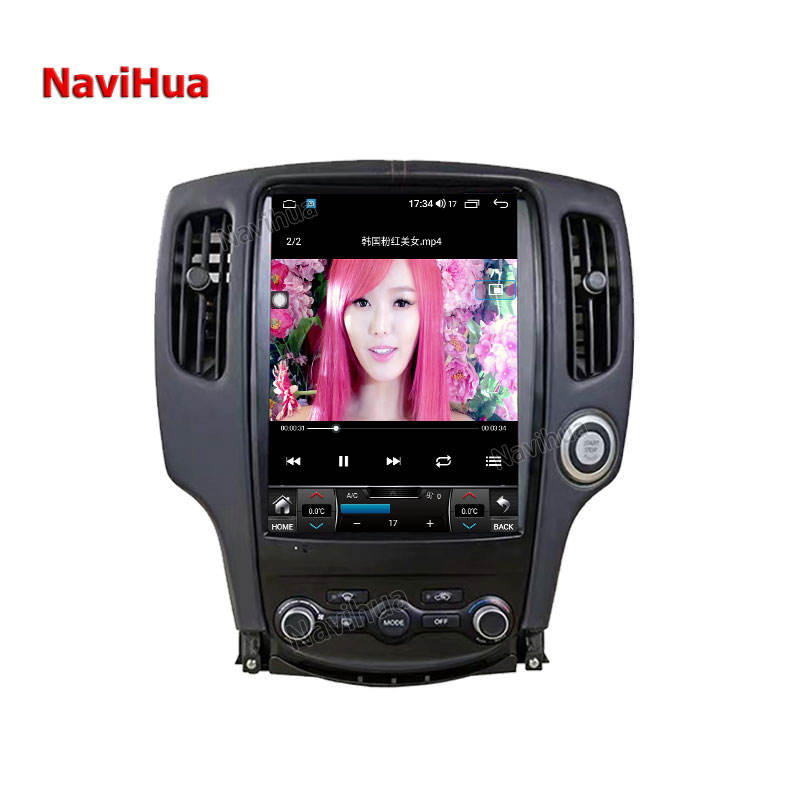 12.3'' Auto Radio Android Touch Screen Car Stereo DVD Player for Nissan350 370z 
