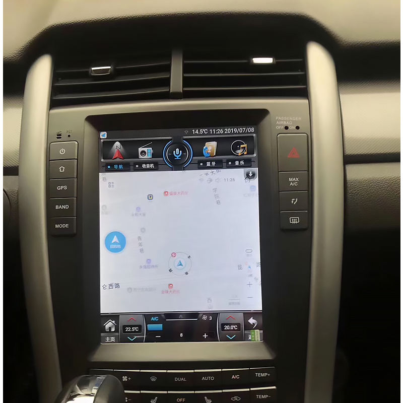 Android for Tesla Vertical screen car radio player for FORD for EDGE 2009-2014 
