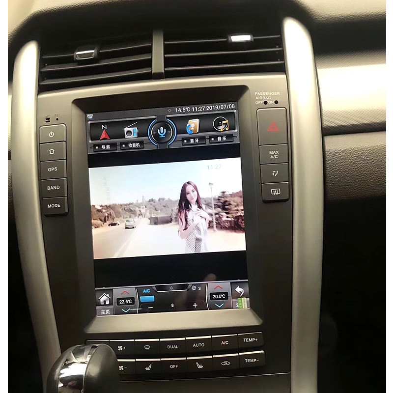 Android for Tesla Vertical screen car radio player for FORD for EDGE 2009-2014 