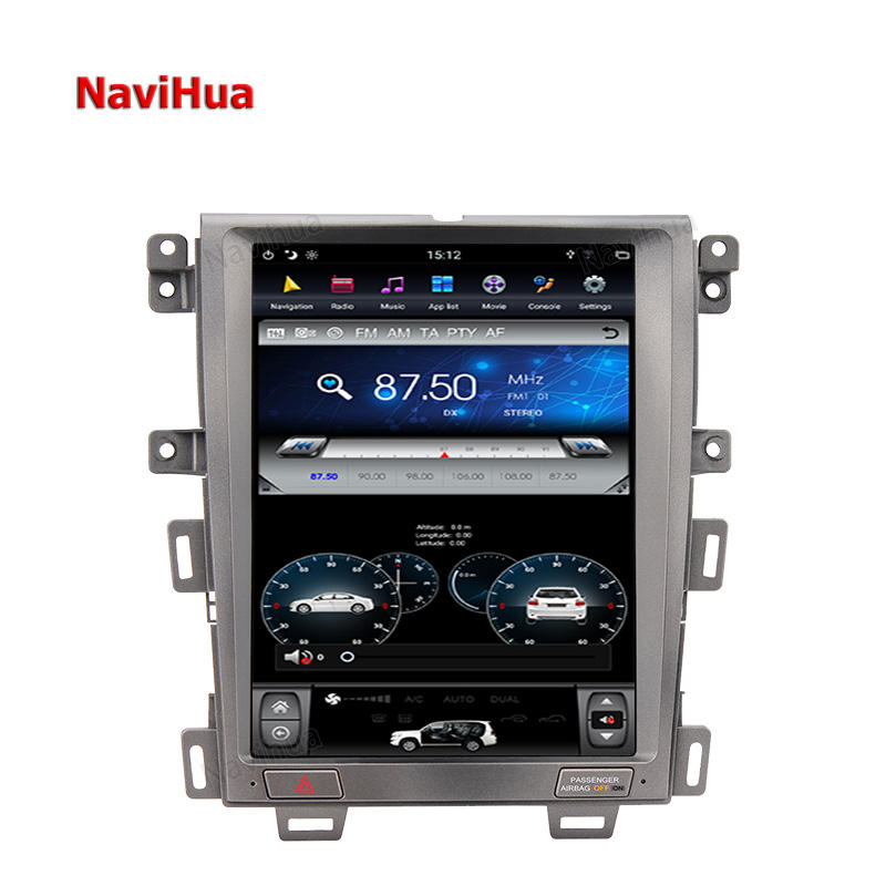 Android Car Radio For Ford Edge DVD Player Head Unit Monitor Vertical Screen