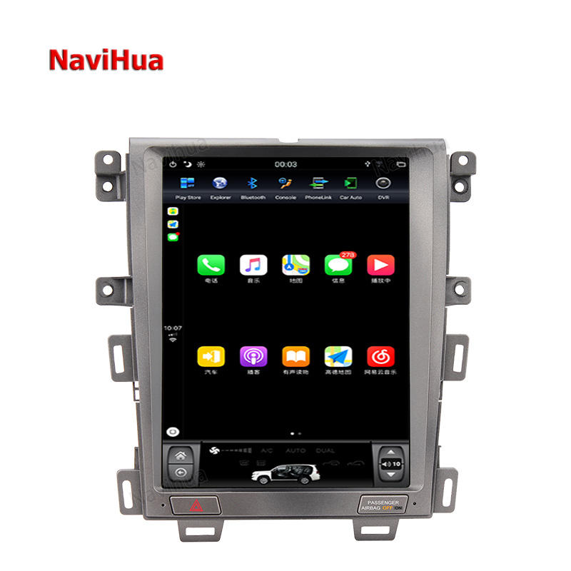 Android Car Radio For Ford Edge DVD Player Head Unit Monitor Vertical Screen