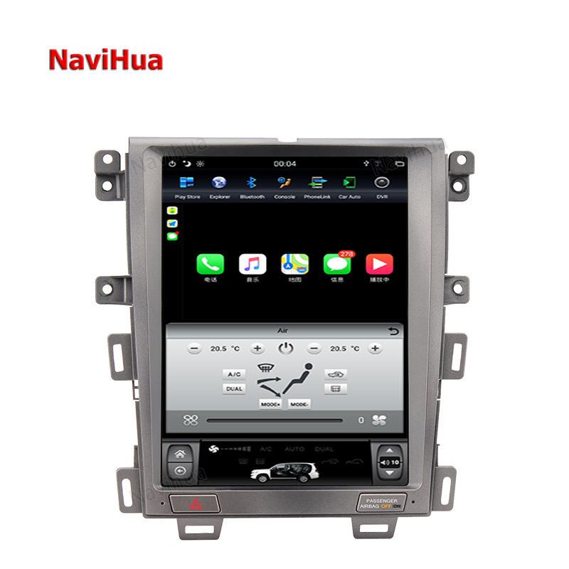 Android Car Radio For Ford Edge DVD Player Head Unit Monitor Vertical Screen