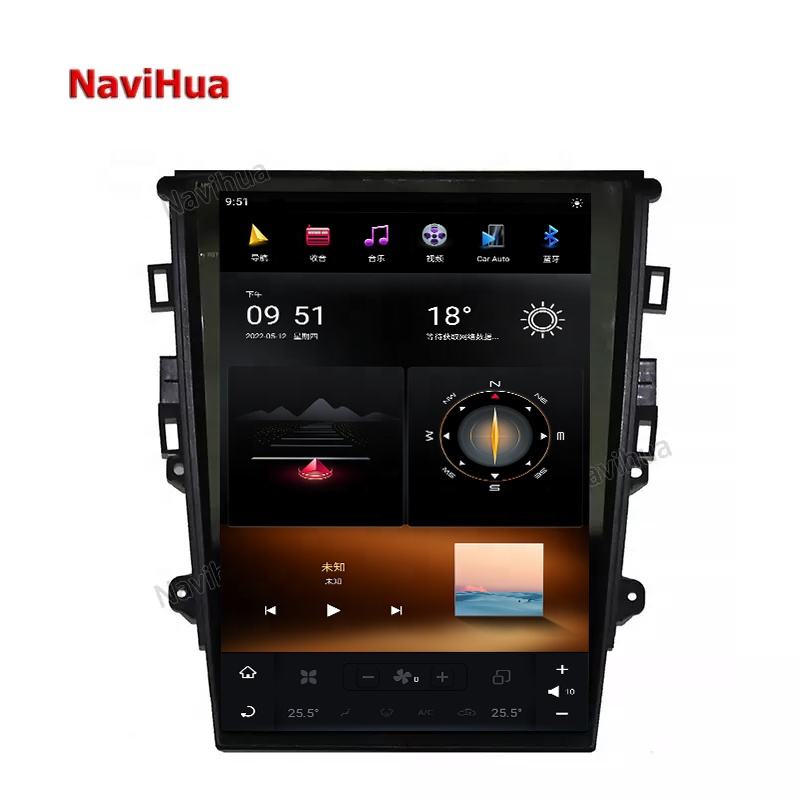 Android Car Radio For Ford Fusion Mondeo 13 17 Head Unit Monitor GPS Navigation