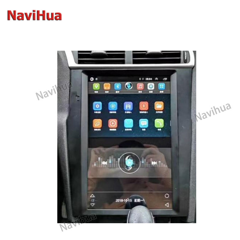 Android Car Stereo Vertical Screen Support Automatic AC Screen For Citroen DS4