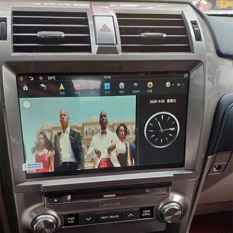 Android Car Stereo DVD Player For Lexus GX460 Stereo Radio Audio GPS Navigation 