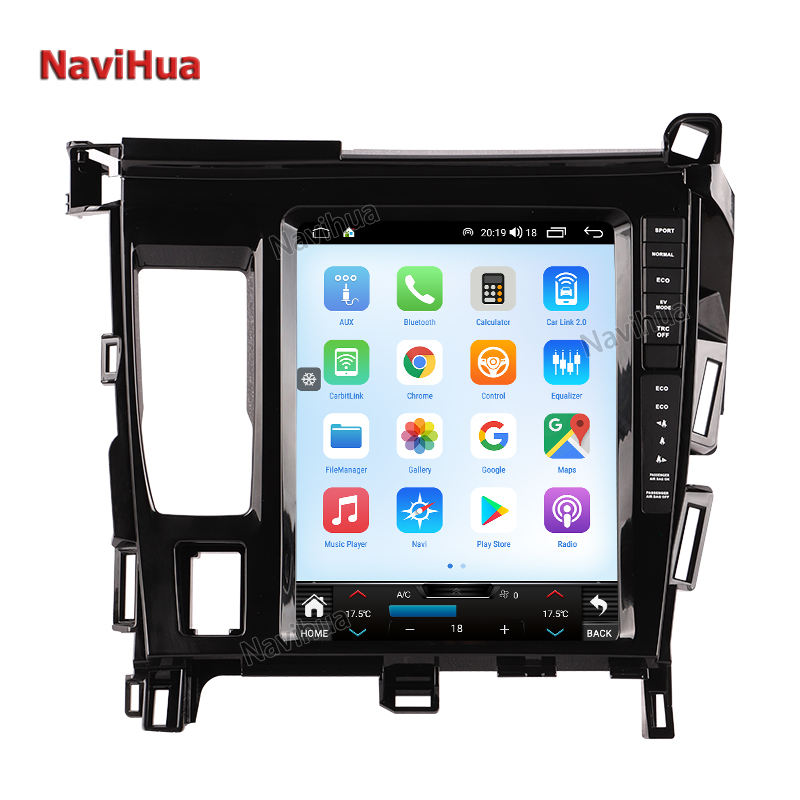 Android Vertical Screen GPS Navigation Car Video DVD Player Radio for Lexus CT20