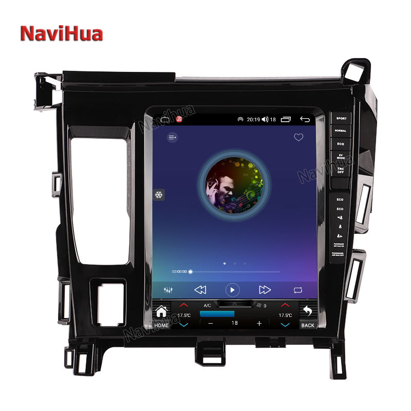 Android Vertical Screen GPS Navigation Car Video DVD Player Radio for Lexus CT20