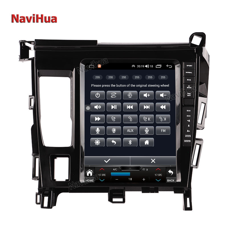 Vertical Screen GPS Navigation DVD Player Touch Screen Car Radio for Lexus CT200