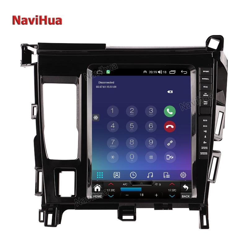 Vertical Screen GPS Navigation DVD Player Touch Screen Car Radio for Lexus CT200