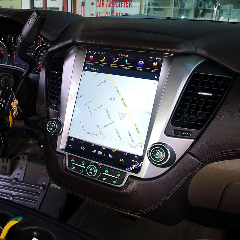 Android Tesla Car Radio Dvd player navigation GPS FOR GMC Yukon Chevrolet