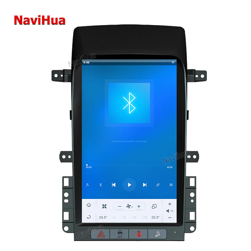 Vertical Screen GPS navigation Car DVD Player Tesla style for Chevro Captiva