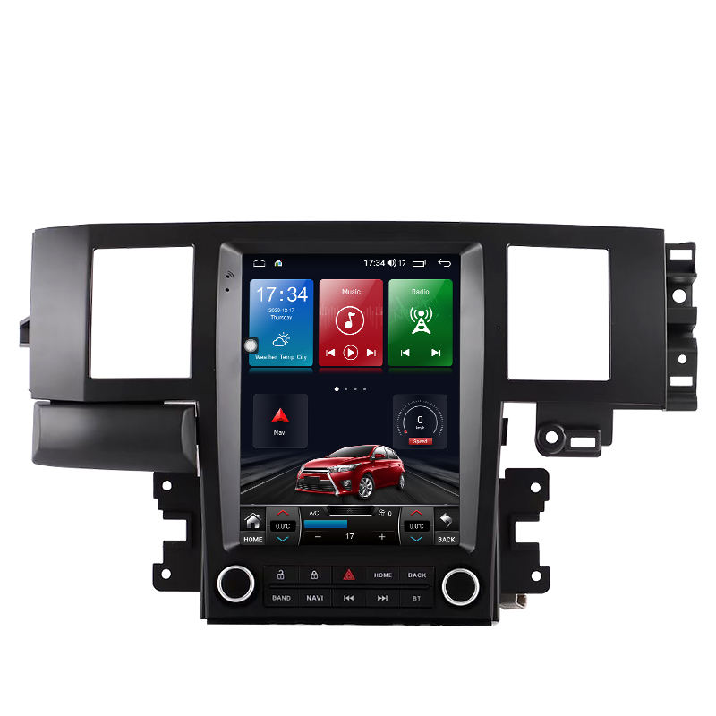 Tesla Screen Car Navigation GPS DVD Player Radio Stereo Head Unit For Jaguar XF 