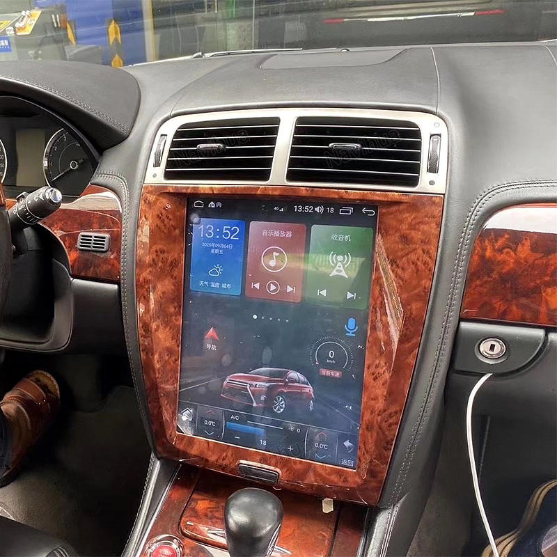 Tesla Style Car Radio Android GPS Navigation For Jaguar XK Automotive Head Unit 