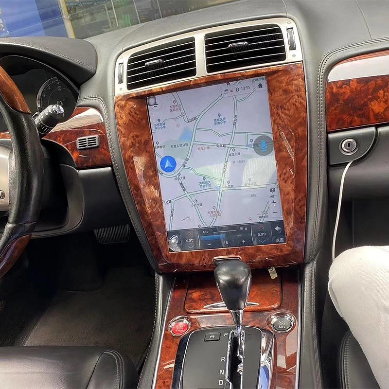 Tesla Style Car Radio Android GPS Navigation For Jaguar XK Automotive Head Unit 