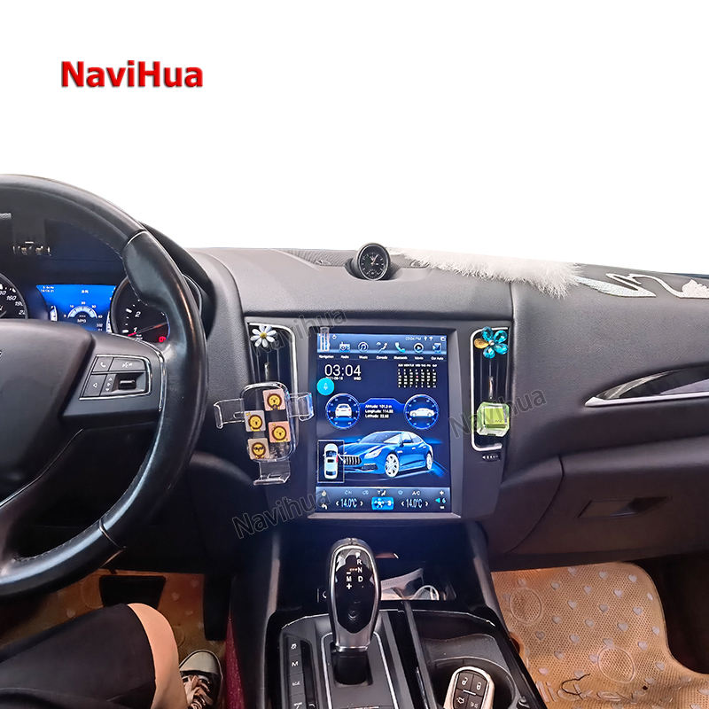 Tesla Style Car GPS Navigation Stereo Radio Player Head Unit For MaseratiLevante