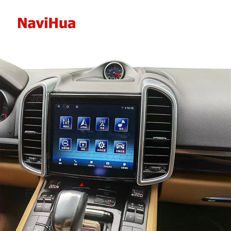 Car GPS Navigation Android Auto Radio For Porsche Cayenne OEM Style 2011-2017 