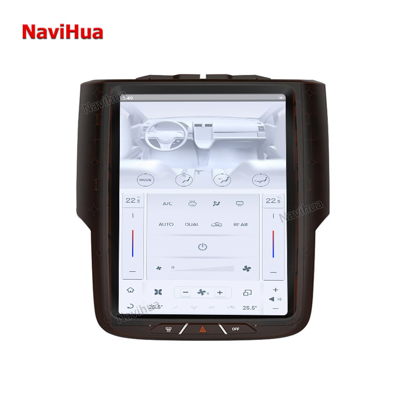 Vertical Screen Android 11.0 Car DVD Player For Dodge RAM 1500 2015 2018