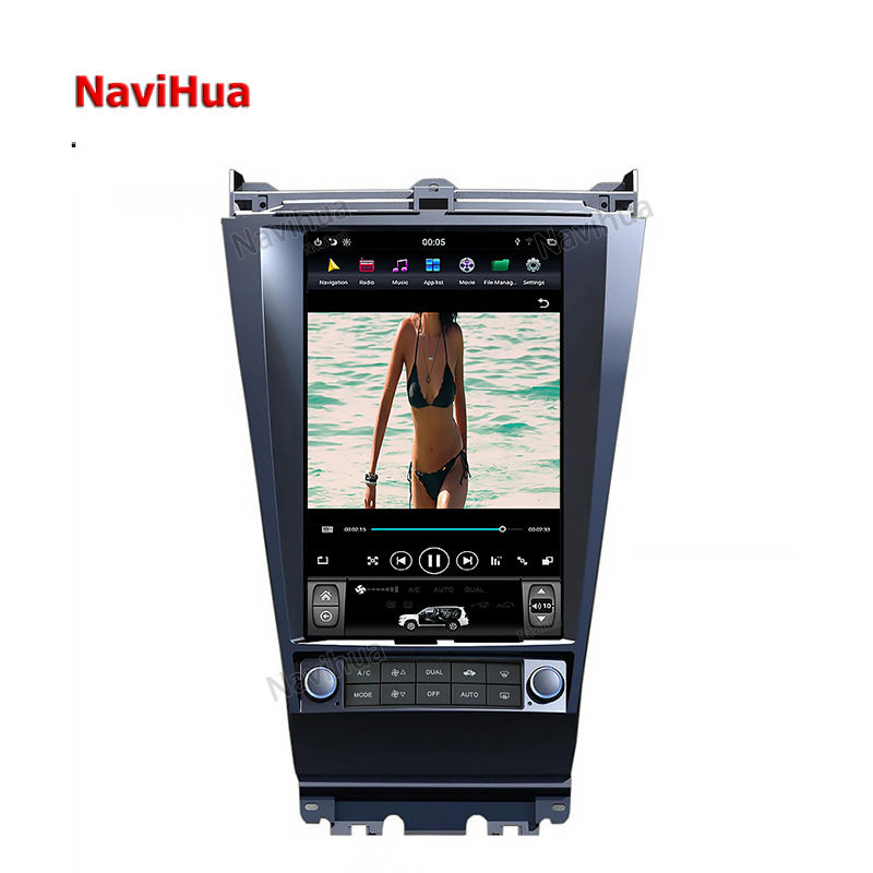 Vertical style Android Car dvd Audio Player for Honda accord 7 2003-2007