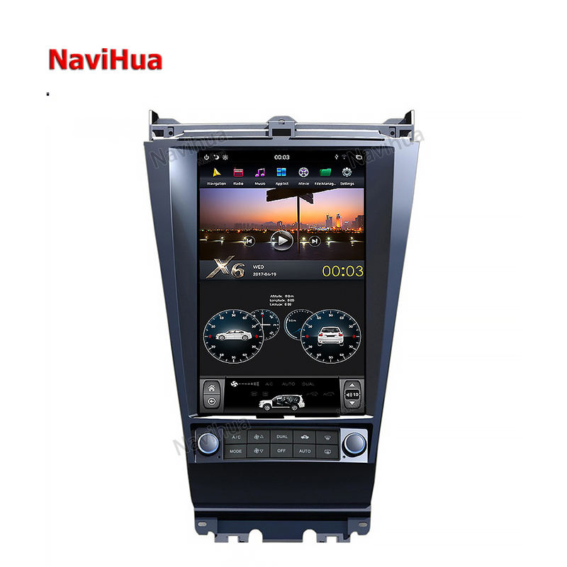 Vertical style Android Car dvd Audio Player for Honda accord 7 2003-2007