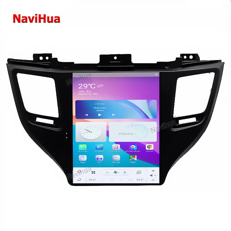 Car GPS Multimedia DVD Player AndroidCarRadio for HyundaiTucsonSantaFe15 1617 18
