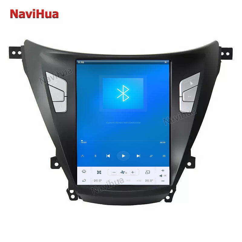 Vertical Screen Car Stereo DVD Player GPS Navigation for Tesla Style Hyundai 