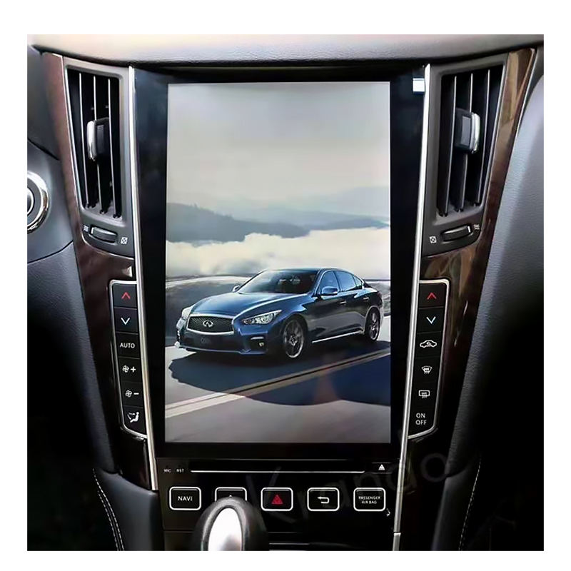 Vertical screen car audio player GPS navigation multimedia for Infiniti Q5 Q50L