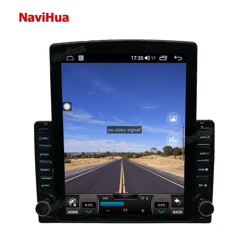 Vertical Screen Car Stereo Double Din GPS Navigation Universal Car DVD Player