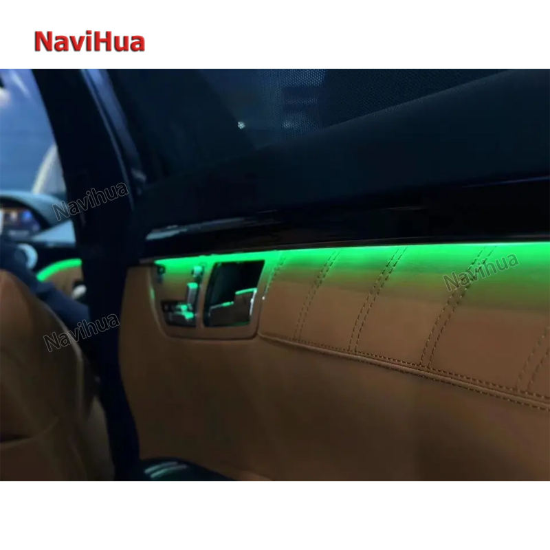 Car Interior Turbine Atmosphere LED Decorative Ambient Light for Mercedes Benz S