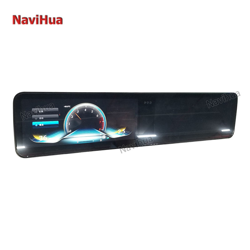 Car DVD Player Navigation Twin Screen Instrument Cluster for MercedesBenz S Clas