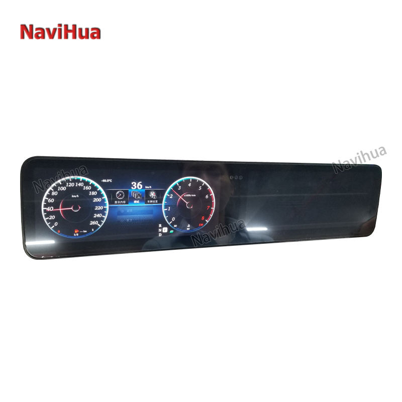 Car DVD Player Navigation Twin Screen Instrument Cluster for MercedesBenz S Clas