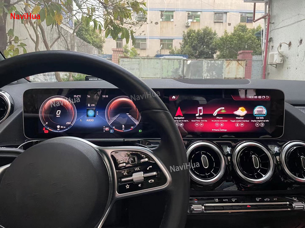 CarRadio NavigationSystem TwinScreen InstrumentCluster for Mercedes Benz S Class