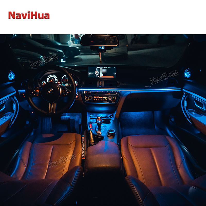 Car Decorative RGB LED Strip Light Accessories Ambient Light for BMW X12016-2022