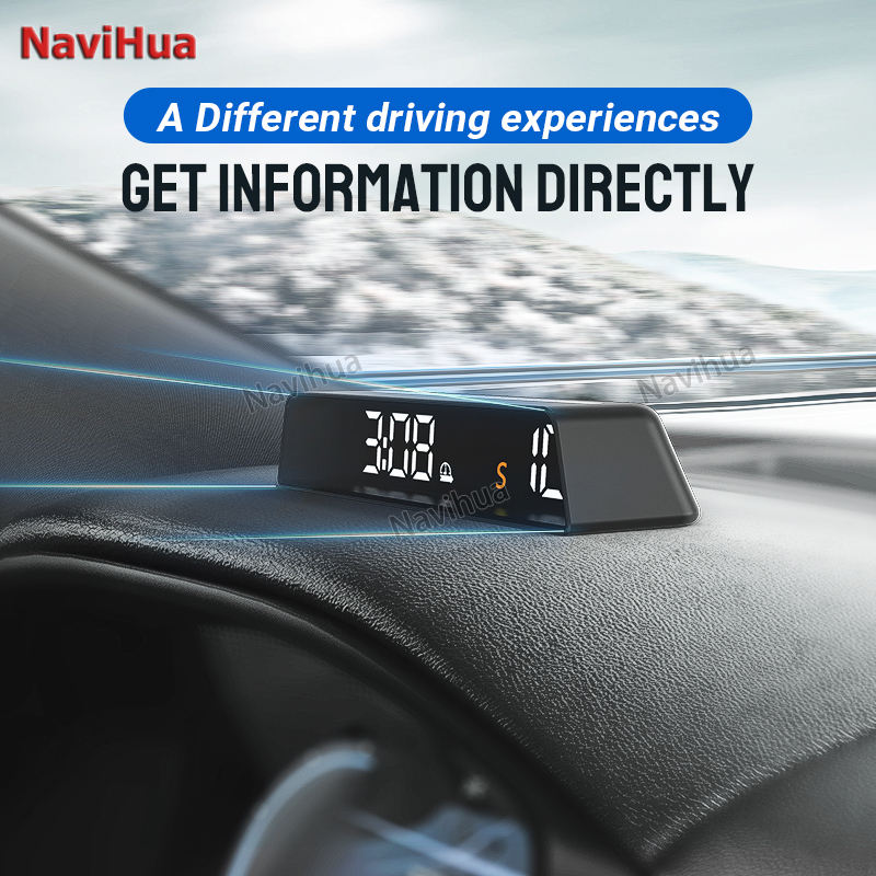 Head-Up Display HD Car Code Table Altitude Meter GPS BeiDou Car Universal H500G